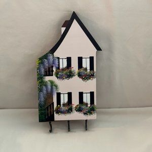 Painted House Key Holder